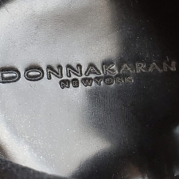 Donna Karen Pony hair animal print slingback sandals. Sz 39.5. - Picture 7 of 12